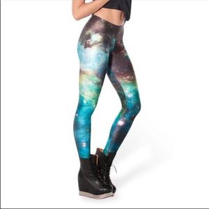 Black Milk Galaxy Leggings Size Medium